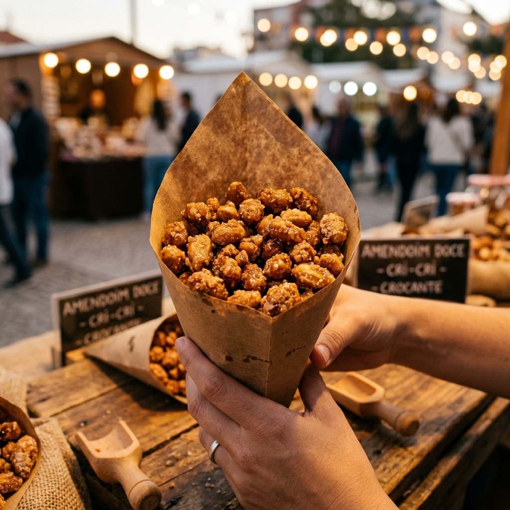 Amendoim Doce (Praliné): A Casquinha Crocante que Todo Mundo Ama