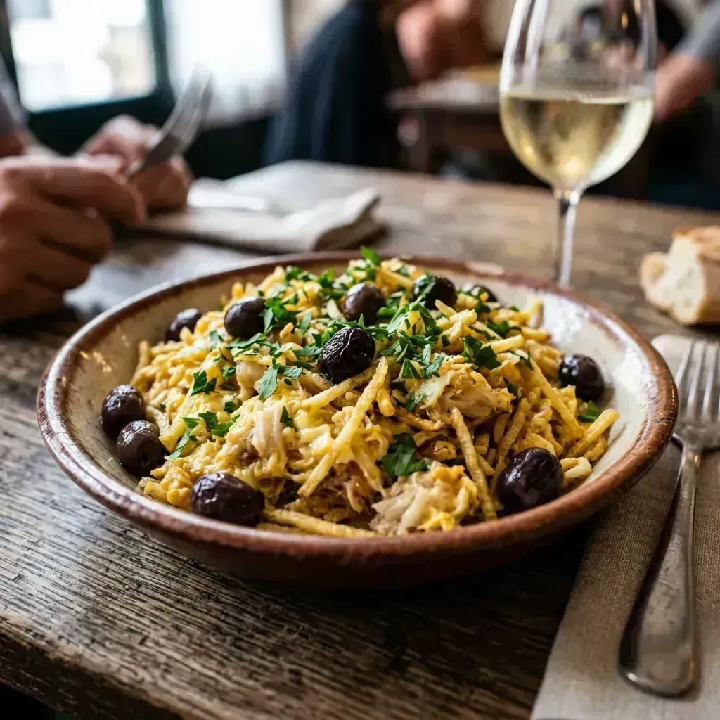 Bacalhau à Brás do Bololo