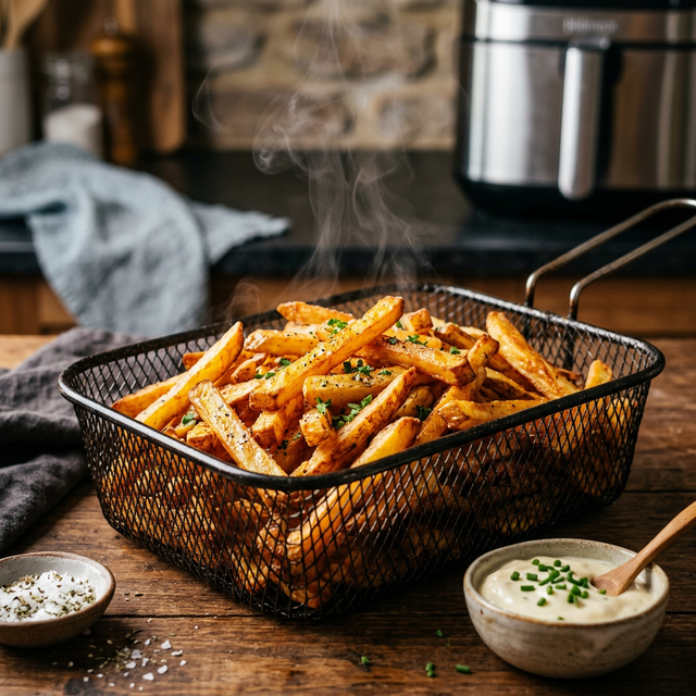 Batata na Air Fryer do Bololo
