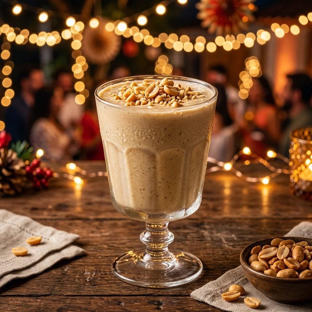 Batida de Amendoim Alcoólica: Cremosa e Potente