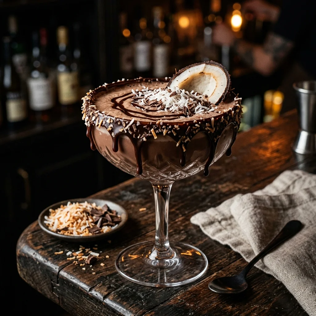 Batida de Prestígio: Chocolate e Coco em Versão Drink