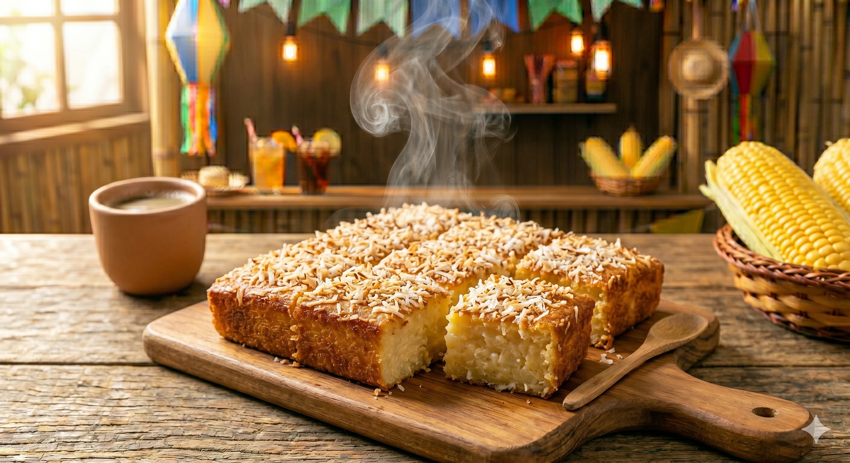 Bolo de Aipim de Liquidificador do Bololo