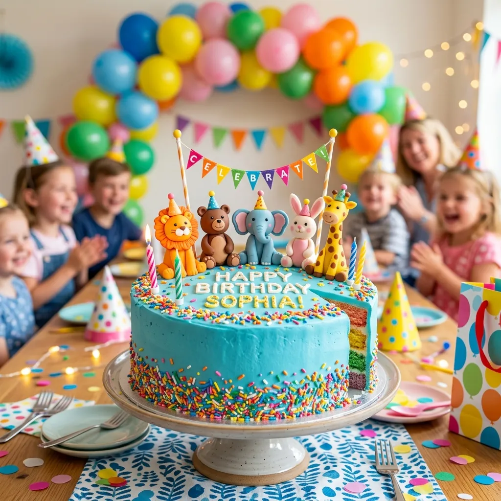 Bolo Infantil Colorido: O Sonho de Toda Criança