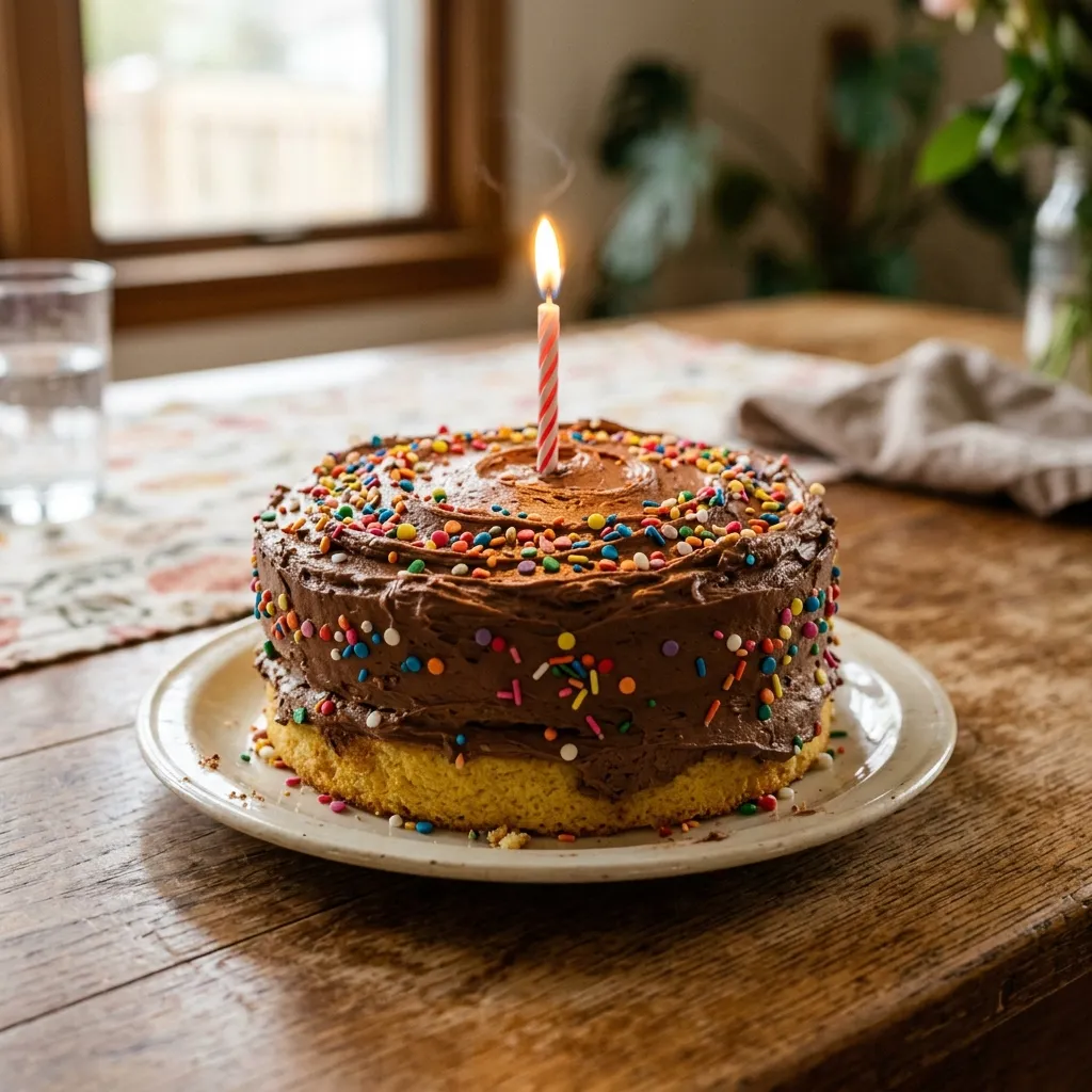 Bolo de Aniversário Fácil de Fazer em Casa