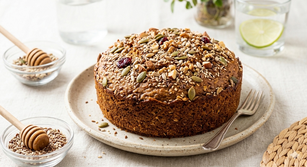 Bolo Fit BioMix: Sem Açúcar e Sem Farinha de Trigo