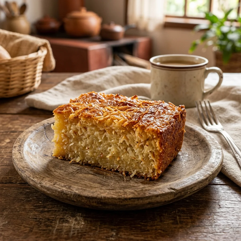 Bolo de Mandioca (Aipim): Aquela Massa Pesada e Deliciosa de Interior