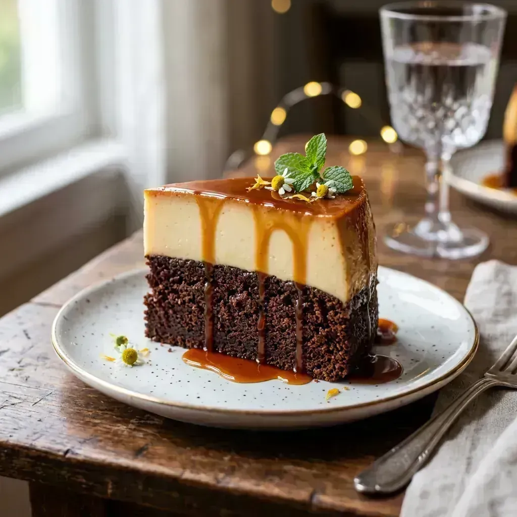 Bolo Pudim Mágico Especial