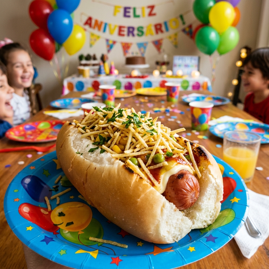 Cachorro Quente de Festa: O Segredo do Molho que Não Encharca o Pão