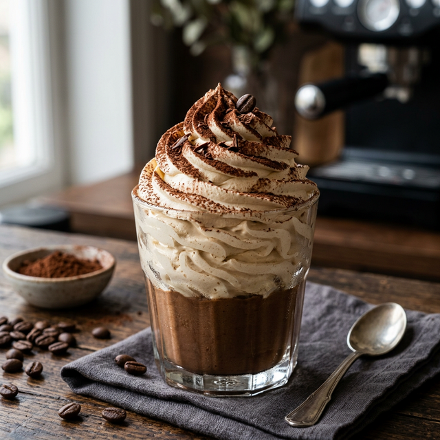 Café Cremoso de Cafeteria