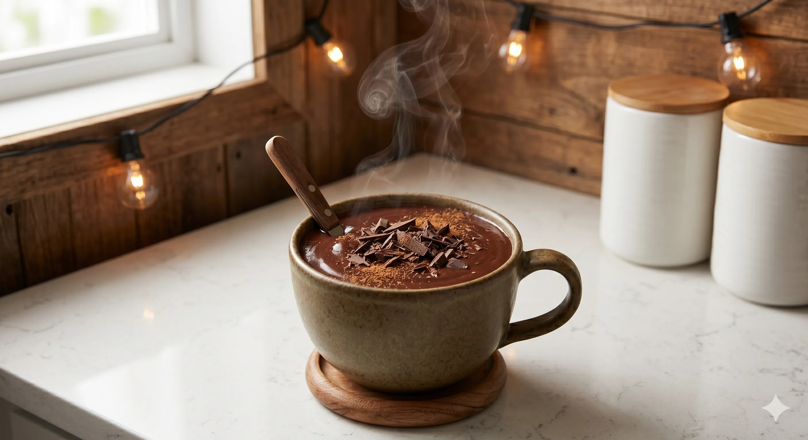 Chocolate Quente Cremoso do Bololo