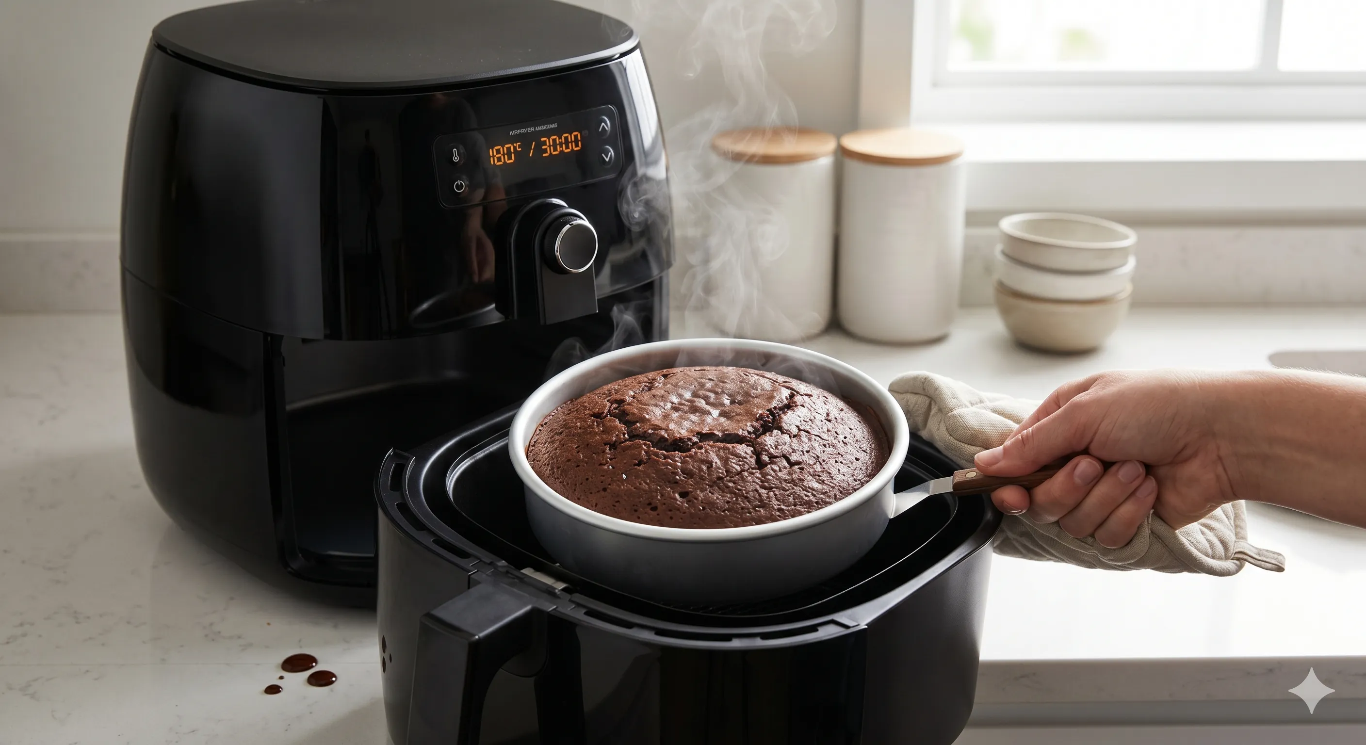 Bolo feito na Airfryer pelo Mestre Bololo