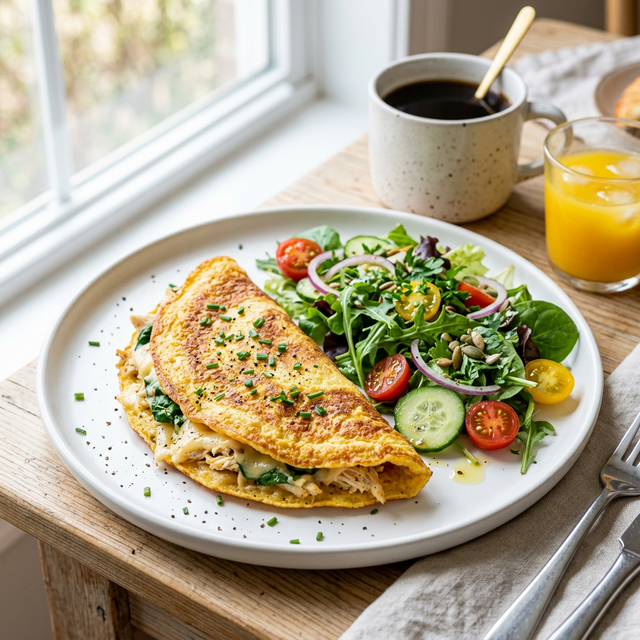 Crepioca Pós-Treino Proteica