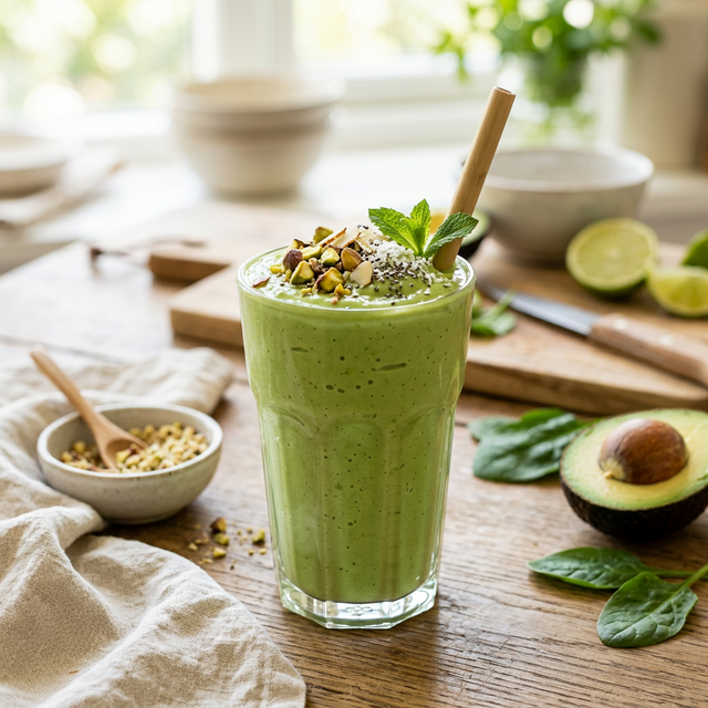 Vitamina de Abacate Anti-inflamatória