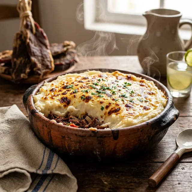 Escondidinho de Carne Seca