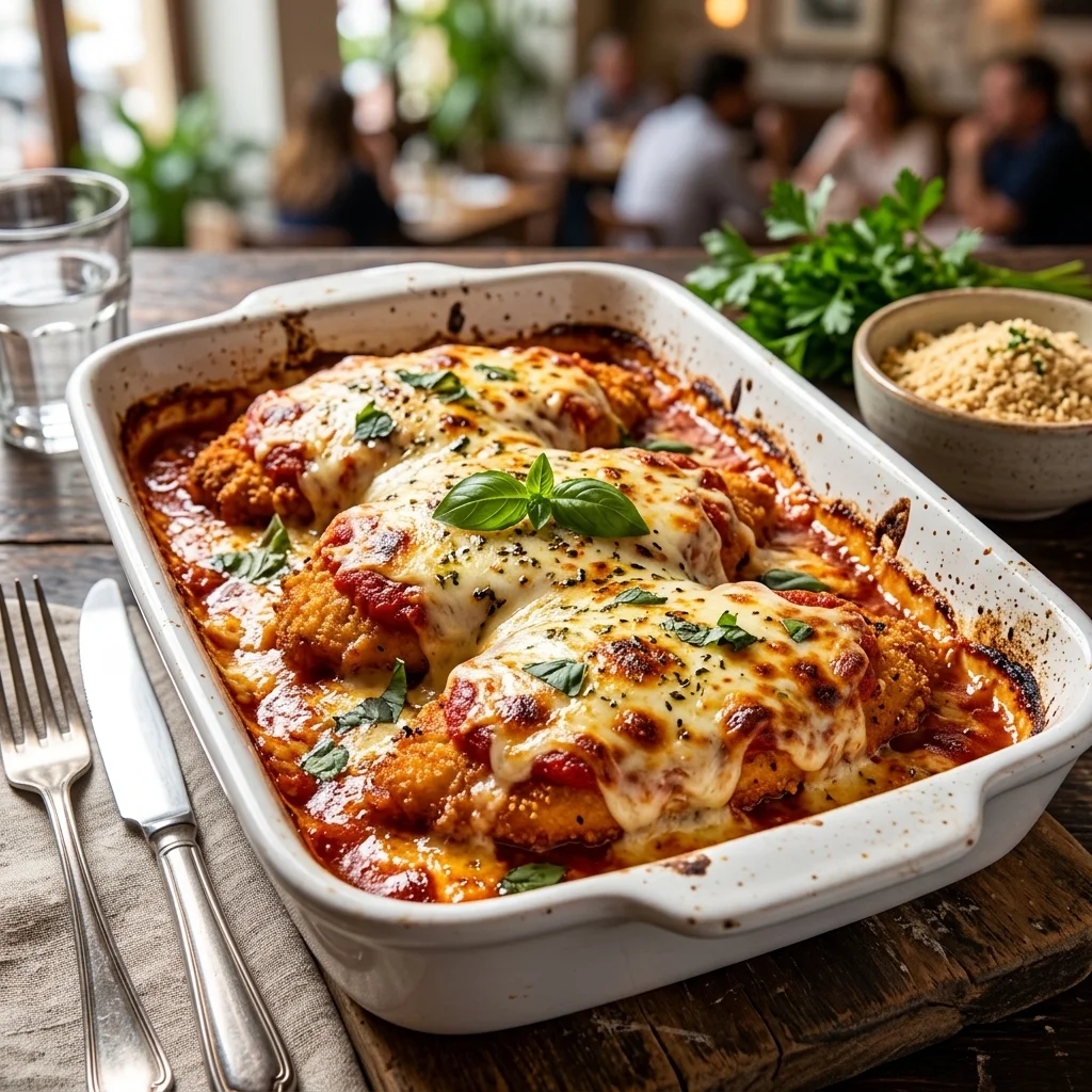 Frango à Parmegiana do Bololo