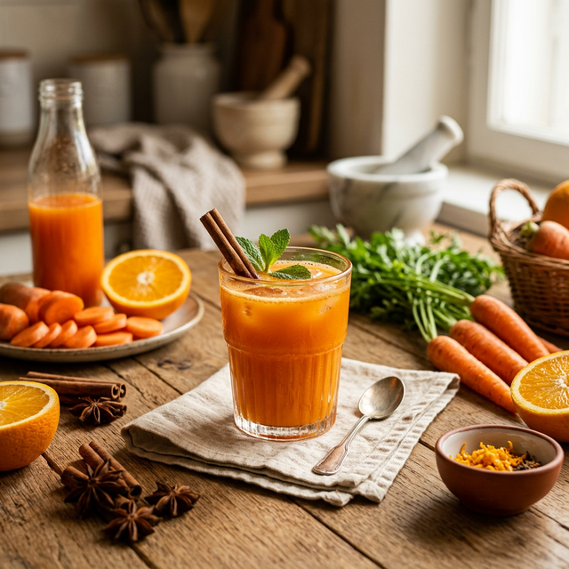 Detox Tropical: Manga e Gengibre