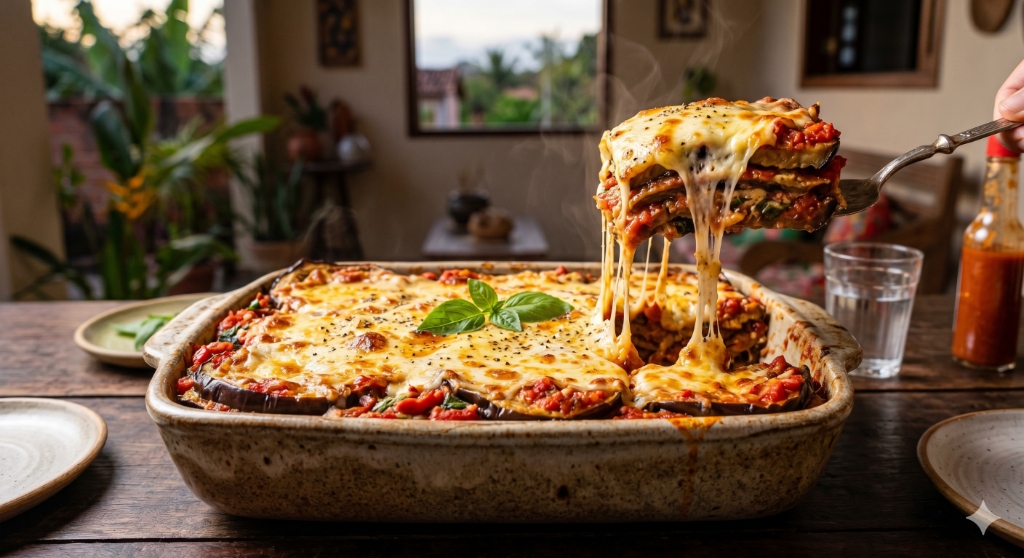Lasanha de Berinjela Vegana: O Prato Completo que Surpreende no Sabor