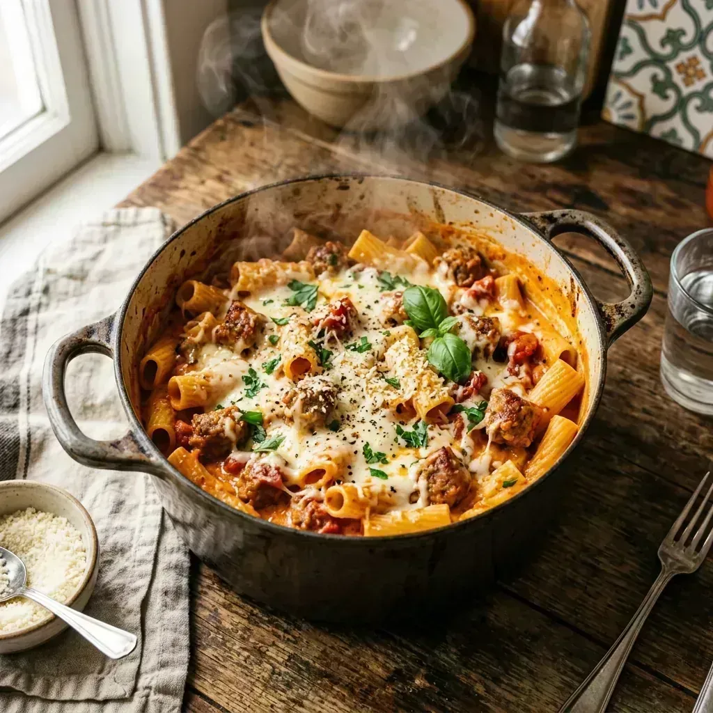Macarrão de Panela de Pressão Cremoso