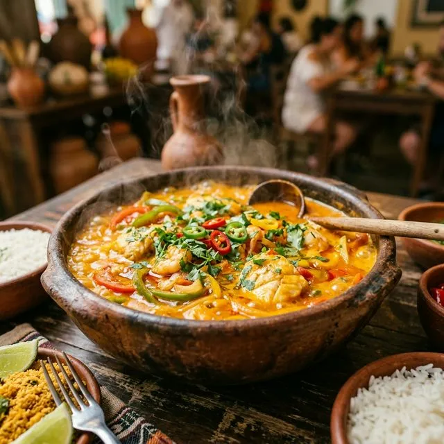 Moqueca de Peixe Baiana do Bololo
