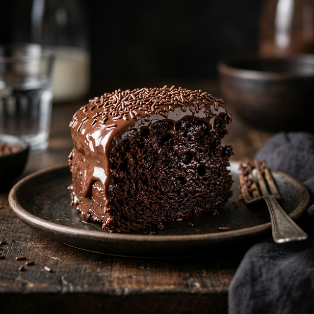 Bolo Nega Maluca Fofinho