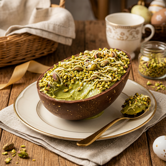 Ovo de Colher Pistache