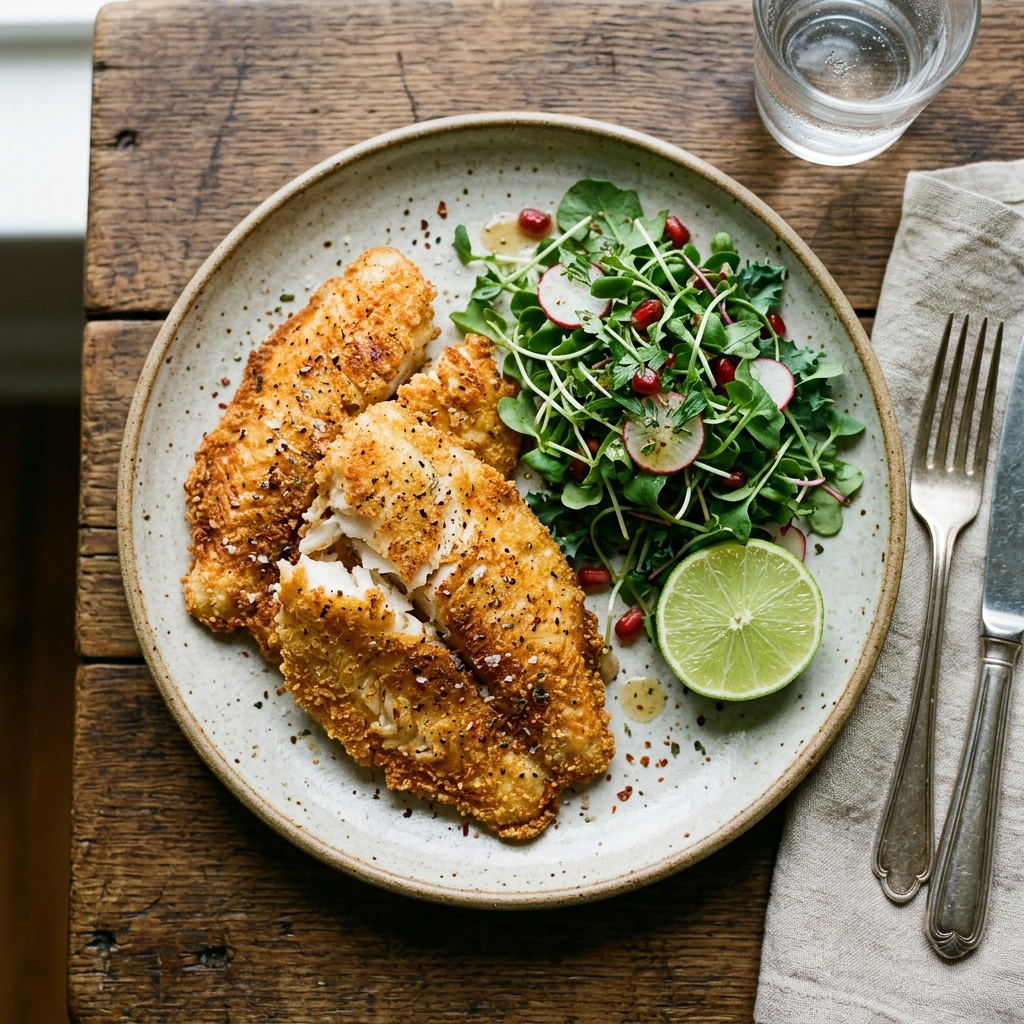 peixe na airfryer do Mestre Bololo