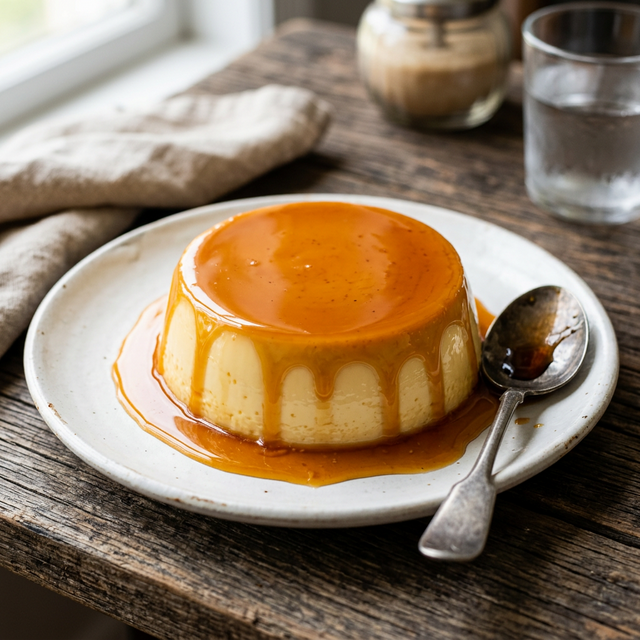 Pudim de Leite Rápido