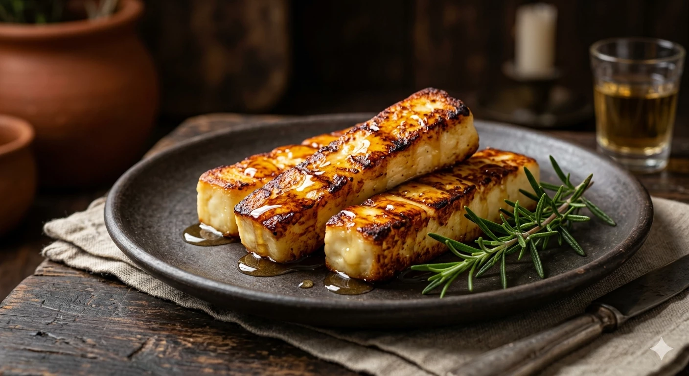 Queijo Coalho com Mel do Mestre Bololo