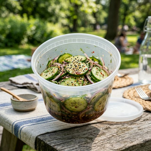 Salada de Pepino Viral do Bololo