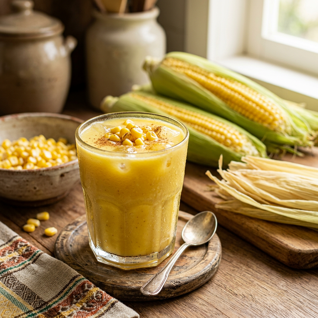 Suco de Milho de Feira Tradicional