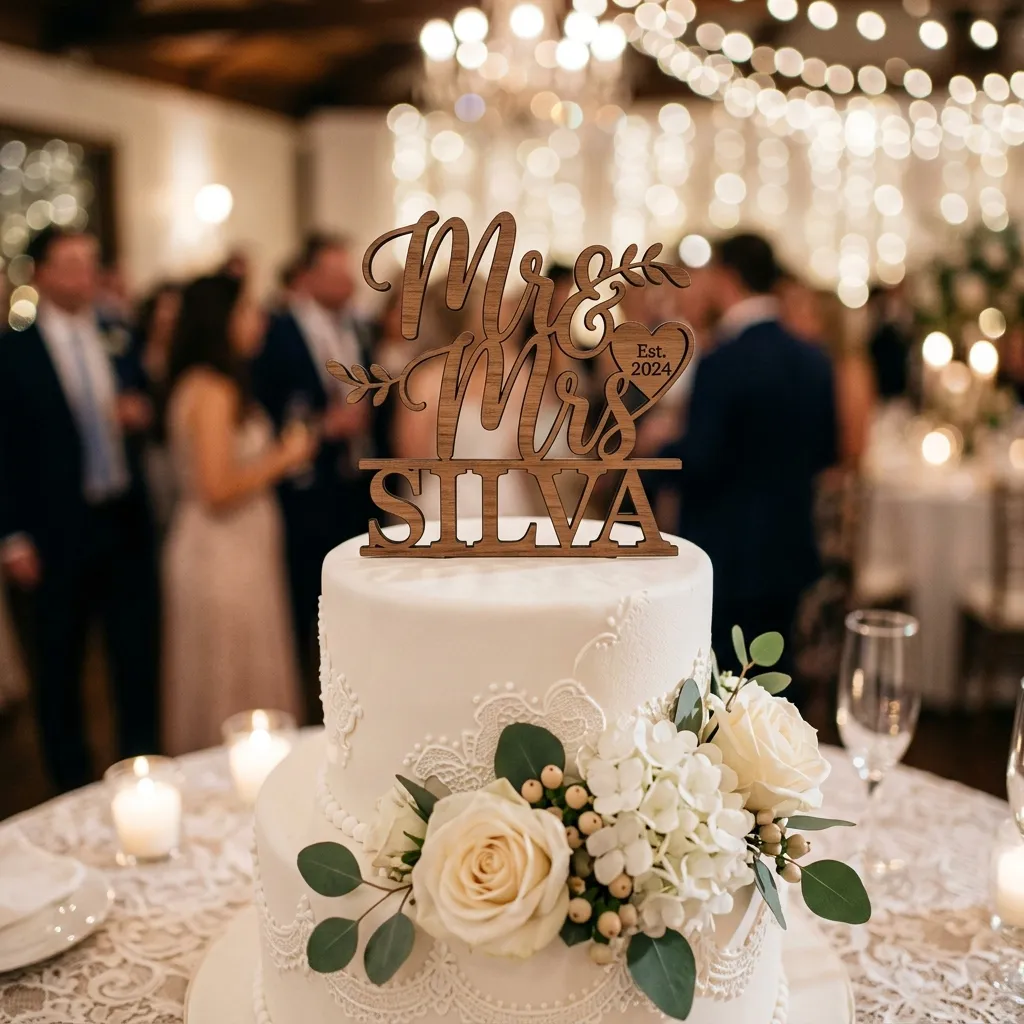 Topo de Bolo de Casamento: Guia Completo de Tendências